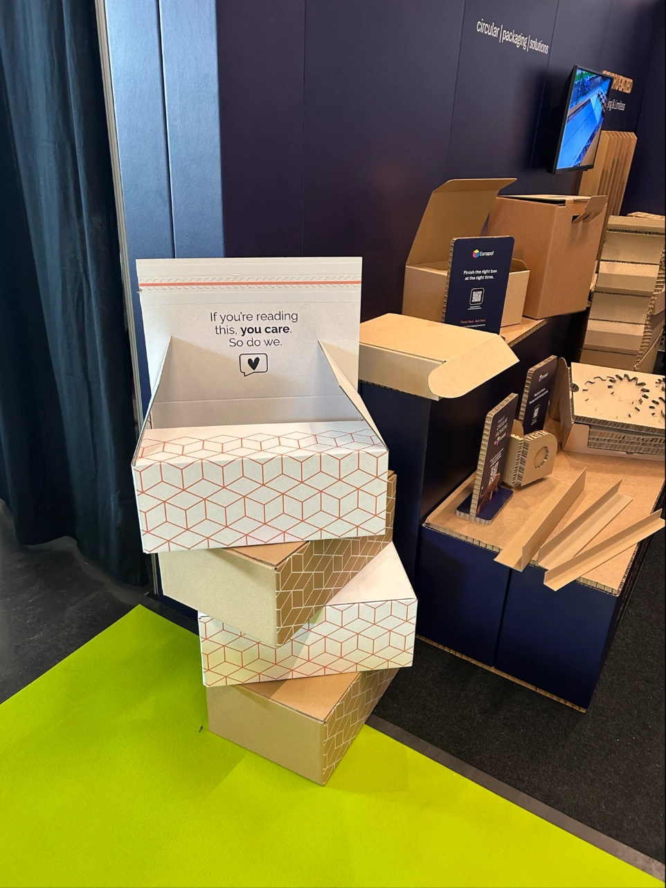 Inside Printing op een beurs